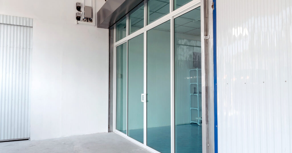 portas em vidro em passo fundo